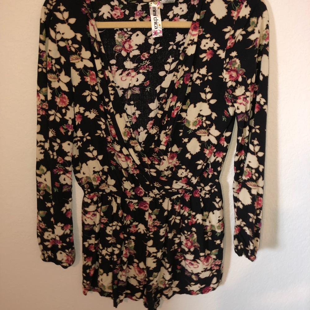 Floral romper